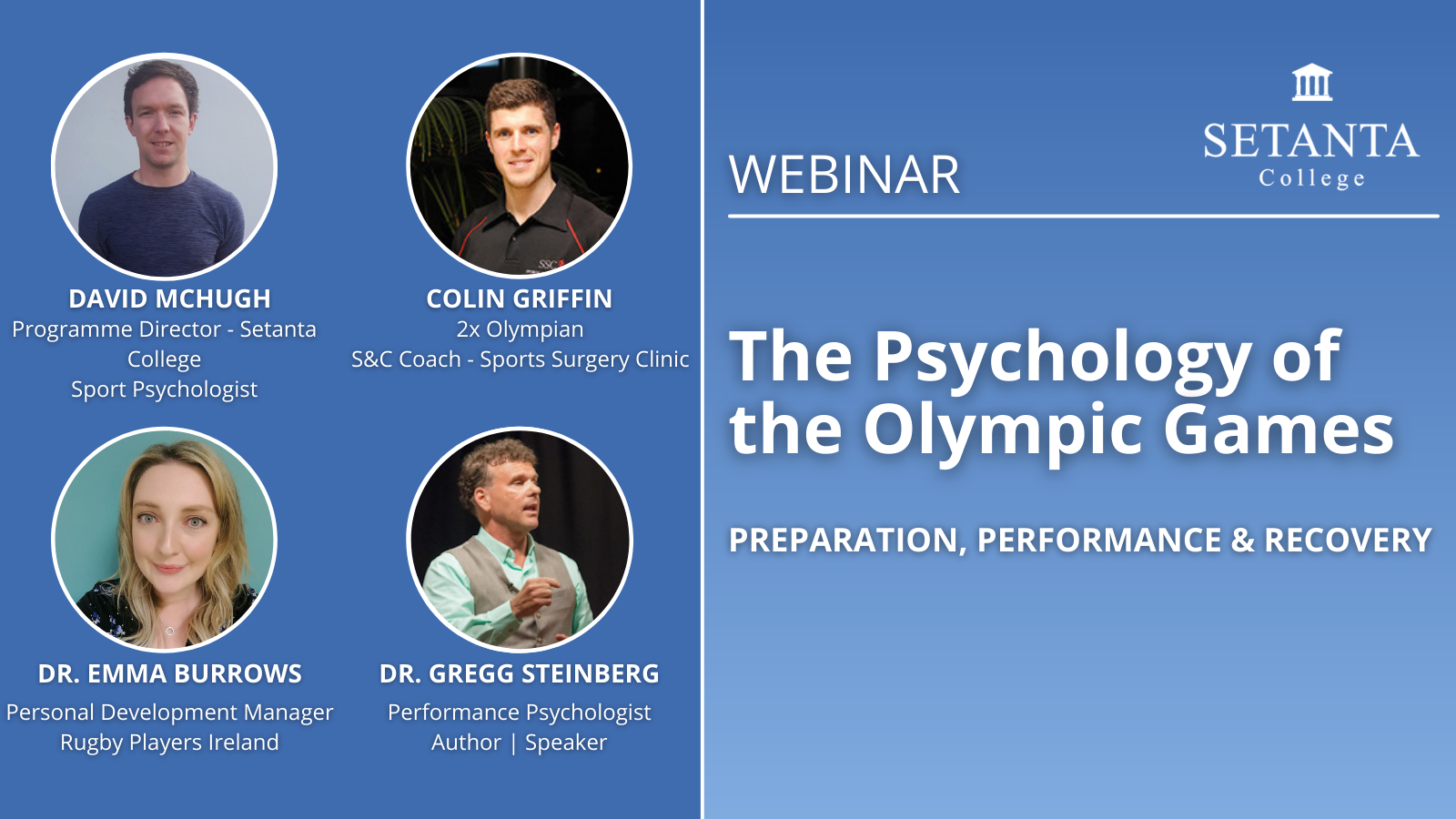 The Psychology of the Olympic Games