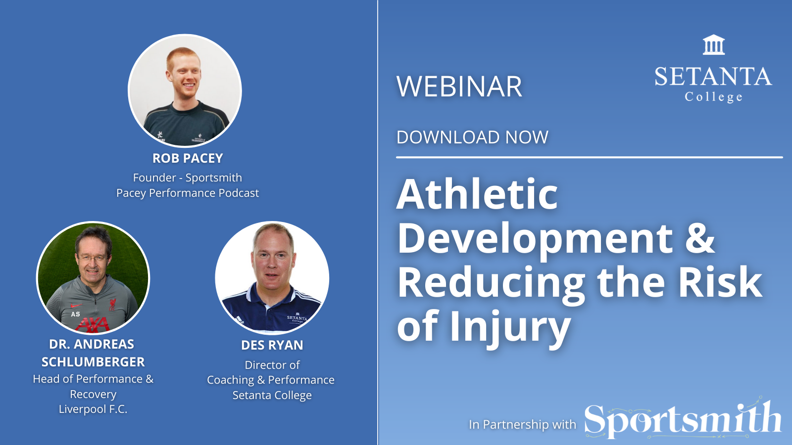 Athletic Development & Reducing the Risk of Injury