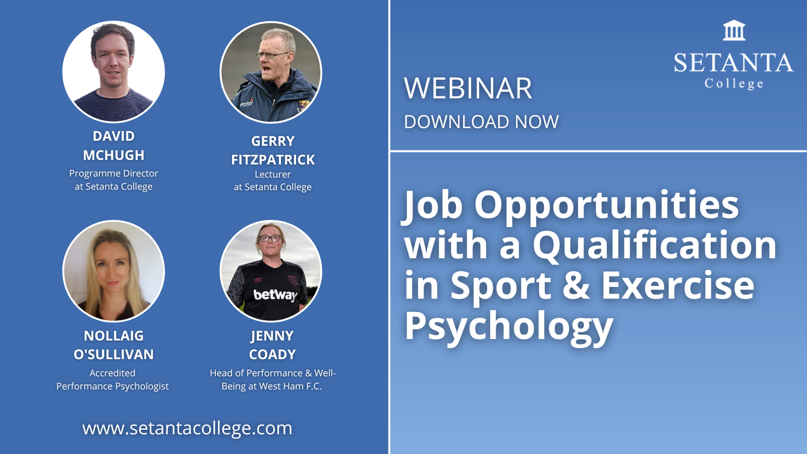 Job Opportunities with a Qualification in Sport and Exercise Psycholog